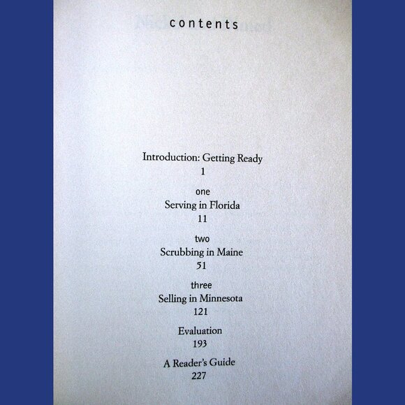 Book - Nickel and Dimed: On (Not) Getting By in America, by Barbara Ehrenreich - Picture 2 of 14